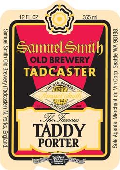 Samuel Smiths - Taddy Porter (4 pack cans) (4 pack cans)